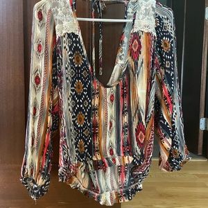 STUNNING Boho Crop Top